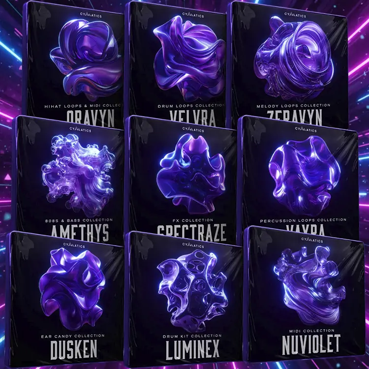 Cymatics - Ultraviolet Trap Collection (Sample Pack)