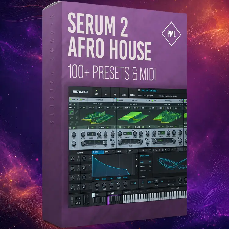 Production Music Live - Afro House Presets (Sample Pack, Serum)
