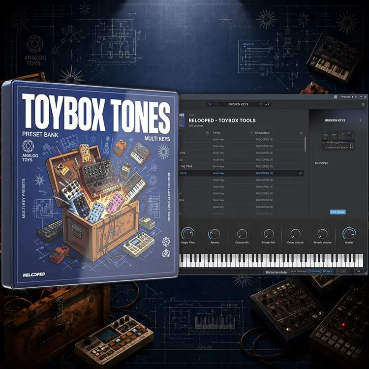 Relooped - Toybox Tones (Analog Lab Bank)